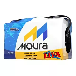 Bateria Moura M80cd - Baterias Liva