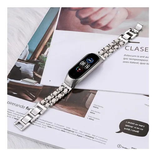 Correa mi band 4 cuero discount