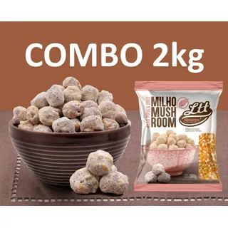 Milho Para Pipoca Gourmet Especial Mushroom 2kg