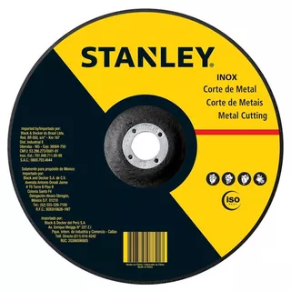 Disco De Desbaste Cx 25un 4.1/2 7/8 Sta0413 Stanley