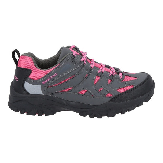 Zapatilla Outdoor Bajo Gris-rosa  Blacksheep Puyehue