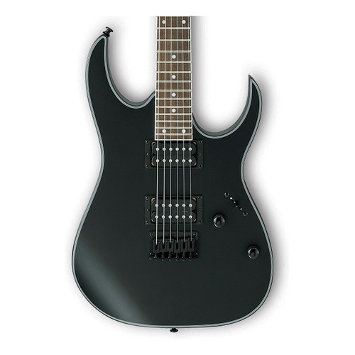 Guitarra Eléctrica 6 Cuerdas Ibanez Rg421ex-bkf Sin Case Color Black flat Material del diapasón Jatoba asado Orientación de la mano Diestro