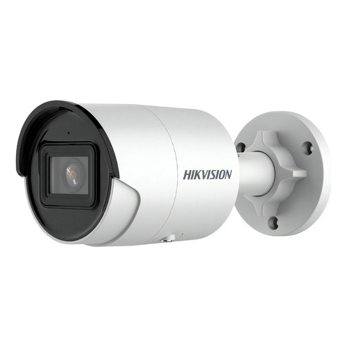 Camara Bala Ip 2mp Lente 2.8mm 40m Ir Exir Poe Micrófono Int