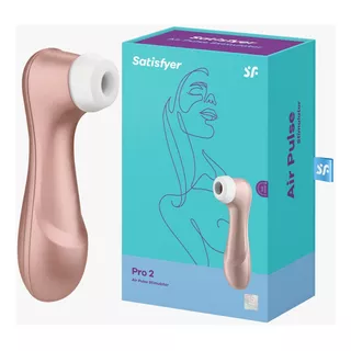 Satisfyer Pro 2 Succionador Clitoris Vibrador Consolador Color Oro Rose