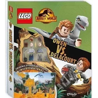 Lego Jurassic World Dominion Owen Vs Delacourt (landscape) Catapulta, De Varios Autores. Serie Lego Jurassic World Dominion Editorial Yoyo Books - Catapulta, Tapa Blanda En Español, 2023