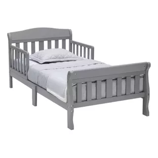 Cama Infantil Individual Niño Cuna Bebe Gris Delta Children®