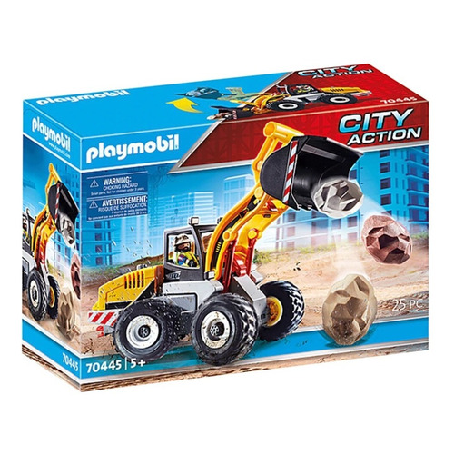 Playmobil 70445 City Action Cargadora Frontal Construccion 