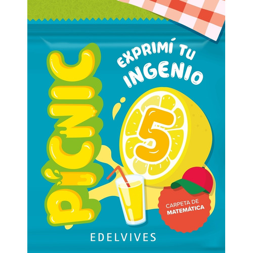 Picnic 5 - Carpeta De Matematica, de No Aplica. Editorial Edelvives, tapa blanda en español, 2022