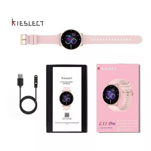 KIESLECT Smartwatch Reloj Inteligente Mujer Kieslect L11 Dorado