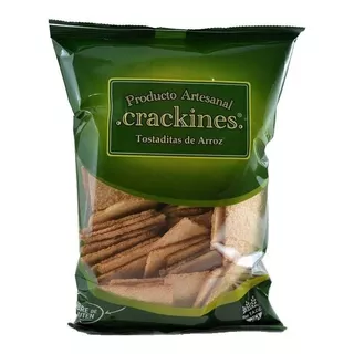 Arroz Crackines Tostaditas De Arroz  Arroz Sin Tacc 120 g Pack X 20