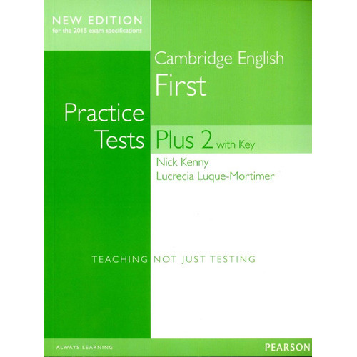 Practice Test Plus First Sb With Key 2015*, De Sin . Editorial Pearson, Edición 1 En Español