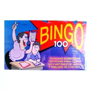 Bingo Juego De Mesa De 100 Cartones 