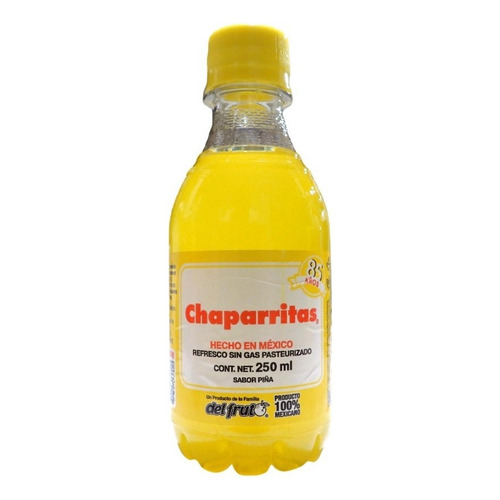 Refresco Chaparritas Sabor Piña 250ml