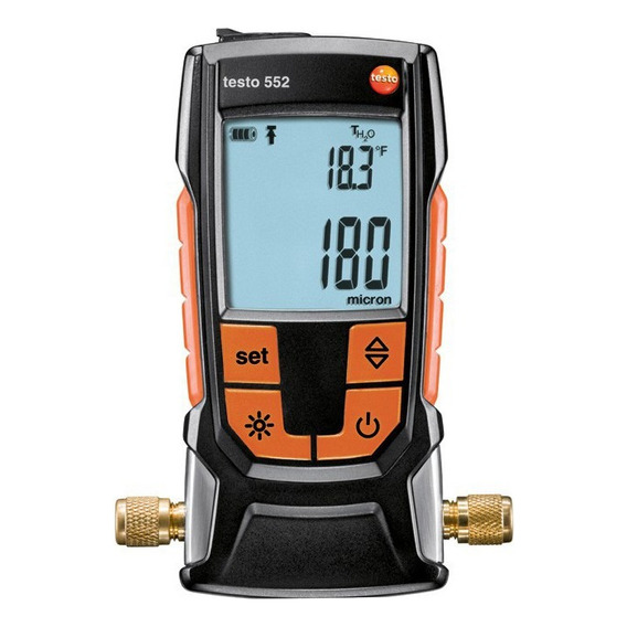 Vacuometro Medidor Digital De Vacío Testo 552 Sensor Pirani