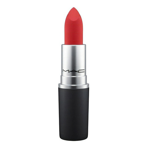 Labial Maquillaje Mac Powder Kiss Lipstick 3g Color Werk, werk, werk
