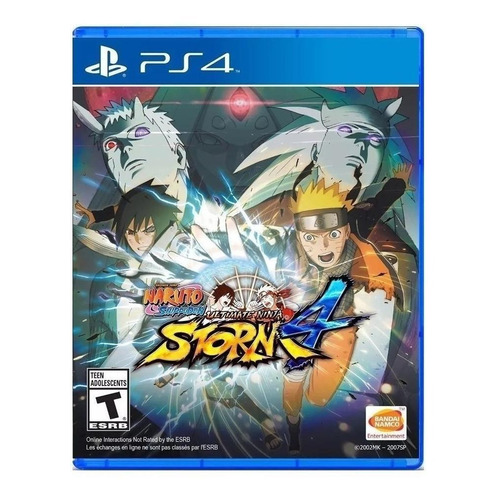 Naruto Shippuden: Ultimate Ninja Storm 4  Naruto Shippuden: Ultimate Ninja Storm Standard Edition Bandai Namco PS4 Físico