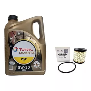 Kit Filtros Y Aceite Total Peugeot Citroen 1.6 Thp Bencina