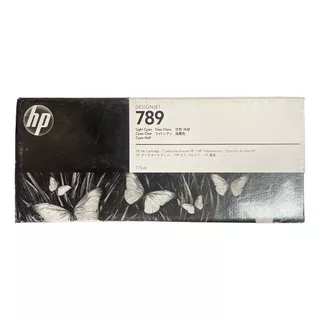 Cartucho Tinta Hp 789 Light Cyan Ch619a 775ml Plotter