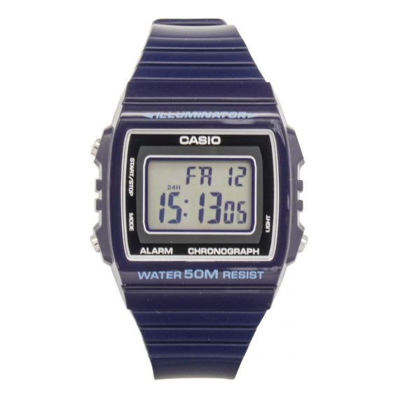 Reloj Para Hombre Casio Casio W-215h-2avdf Azul