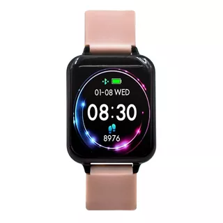 Smartwatch Haiz B57 1.3  Caixa  Preta, Pulseira  Rosa