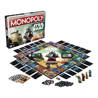 Disney Star Wars Monopoly Boba Fett Hasbro