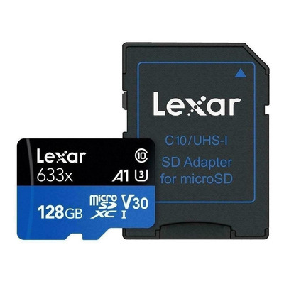 Tarjeta De Memoria Lexar Lsdmi128bb-633a High-performance 633x 128gb