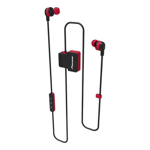 Audífonos in-ear inalámbricos Pioneer CL Series SE-CL5BT rojo