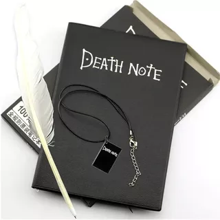 Libreta Death Note Con Collar Pluma Anime Cosplay 