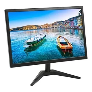 Monitor Gamer Led 19'' Polegadas 60hz Hd Wide Hdmi Vga Cor Preto 110v/220v