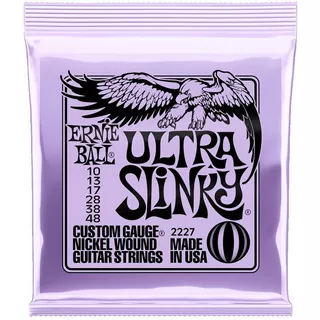 Ernie Ball 2227 Set Cuerdas Guitarra Electrica Slinky 10-48 