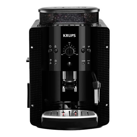 Cafetera Krups Essential EA8108 super automática negra expreso 220V