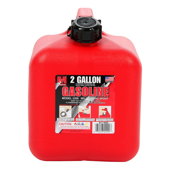 Bidón Para Gasolina 2 Galones Midwest Can