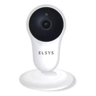 Câmera De Segurança Wi-fi Elsys Fixa Inteligente Esc-wy3f Cor Branco