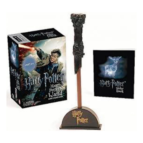 Figura Harry Potter Wizard's Wand With Sticker Book, De Running Press  -. Editorial Running Press, Tapa Blanda, Edición 1 En Inglés, 2016