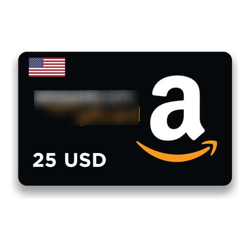Tarjeta Digital Amazon Usa 25 Dólares /
