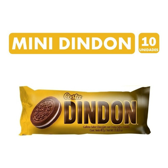 Galletas Mini Dindon, Tamaño Colación - Pack De 10 Unidades.