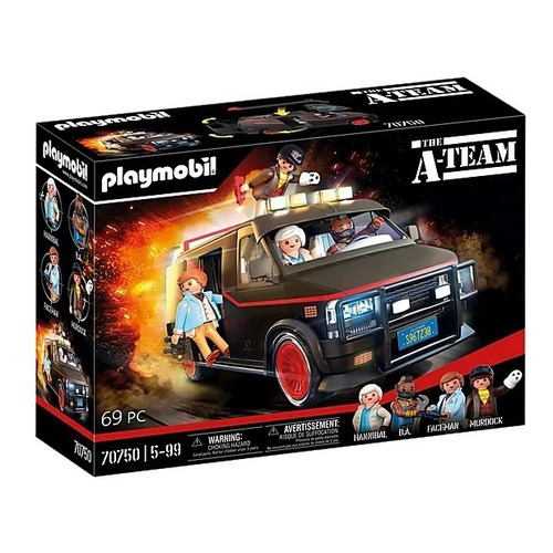 Figura Armable Playmobil The A-team Furgoneta Del Equipo A