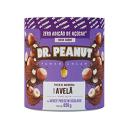 Suplemento Em  Pasta Dr. Peanut  Pasta De Amendoim Avelã Com Whey Protein Gorduras Sabor  Avelã Em Pote De 650g