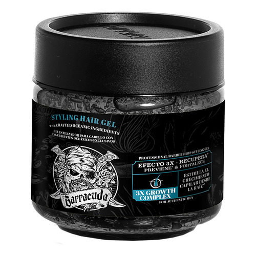 Barracuda styling hair gel para peinar growth complex 250g