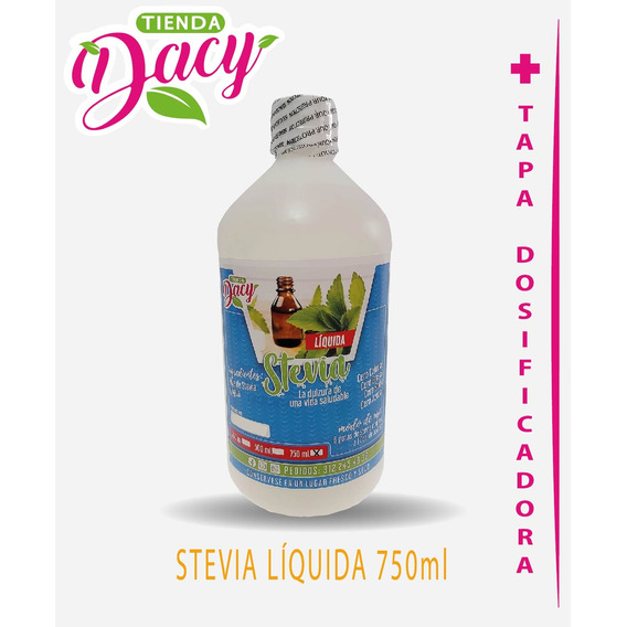 Stevia Líquida Orgánica 750 Ml - mL a $45