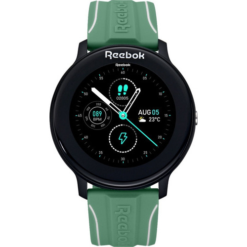 Smart Watch Reebok Active 1.0 Verde 45mm Color De La Malla Verde Color De La Caja Verde