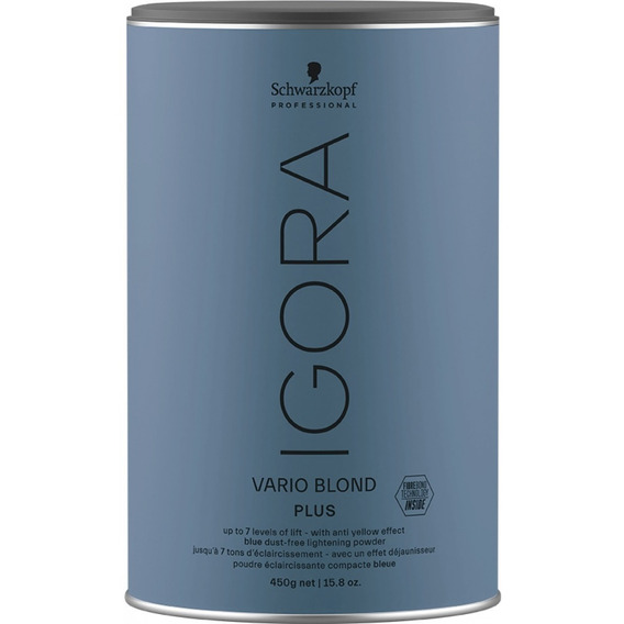  Schwarzkopf Igora Vario Blond Plus Extra Polvo Dec 450grs Tono claro