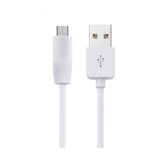 Cable Usb A Micro Usb V8 2m Hoco X1 Blanco De Alta Calidad