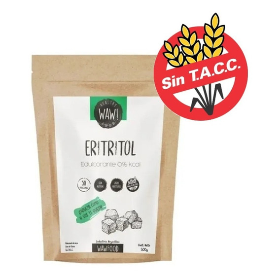 Edulcorante Eritritol X 500g - 100% Natural - Sin Tacc -