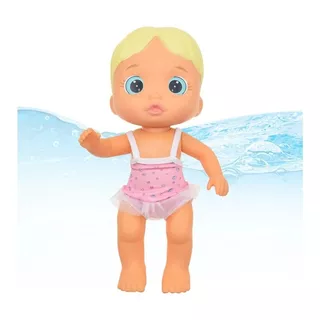 Muñeca Piscina Tina Para El Agua Puede Nadar Usa Pilas 32 Cm