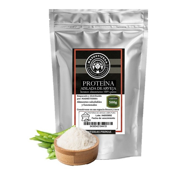 Proteína Aislada De Arveja 500g - g a $70