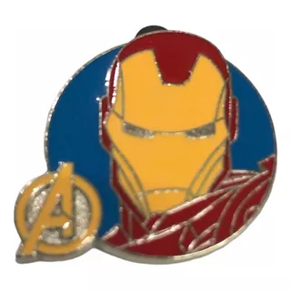 Pin Iron Man Personaje Marvel Disney Origuinal Metálico