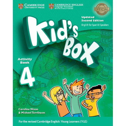 Pri 4 Kid's Box Level 4 Activity Book Update And My Home Bookletenglish For Spanish Speakers 2nd Edi, De Nixon Caroline. Editorial Cambridge, Tapa Blanda En Inglés, 9999