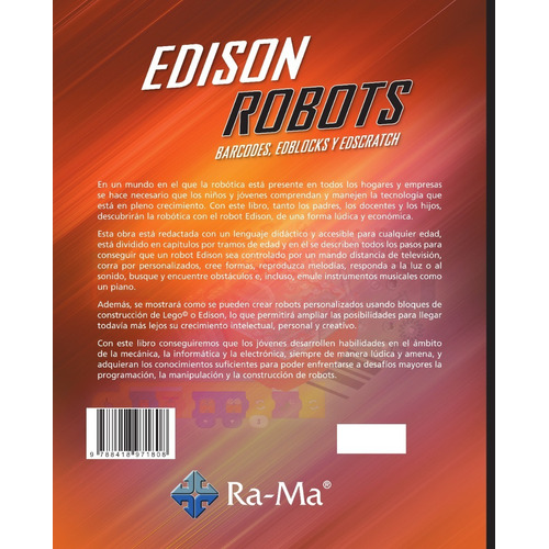 Libro Edison Robots Barcodes, Edblocks Y Edscratch