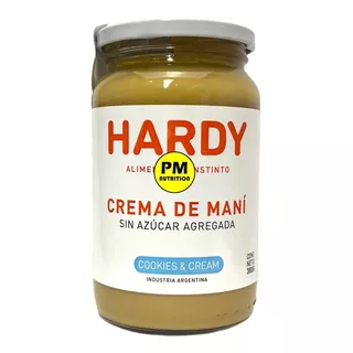 Crema De Maní Hardy 100% Natural - Proteicas - A Elección